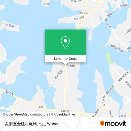 友朋五金建材电料批发 map