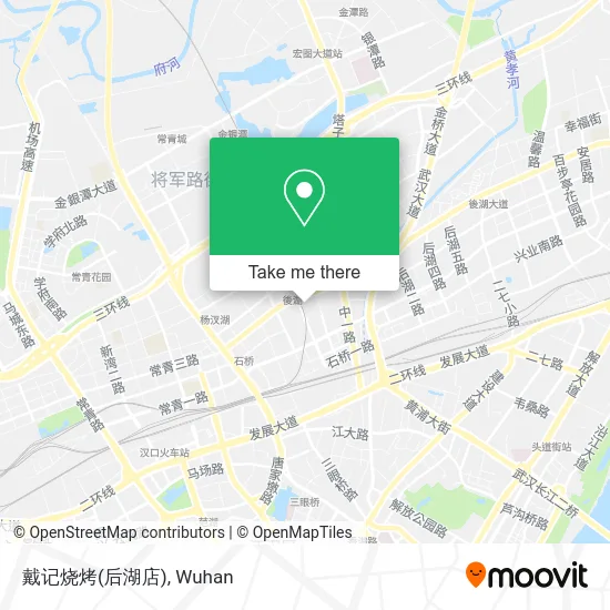 戴记烧烤(后湖店) map