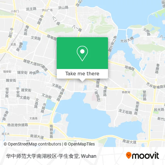 华中师范大学南湖校区-学生食堂 map