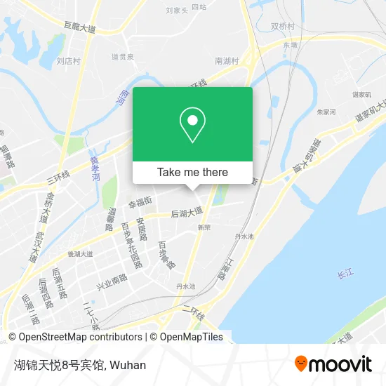 湖锦天悦8号宾馆 map