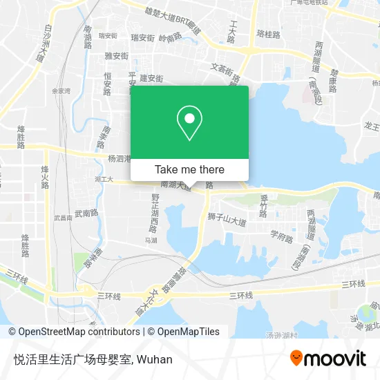 悦活里生活广场母婴室 map