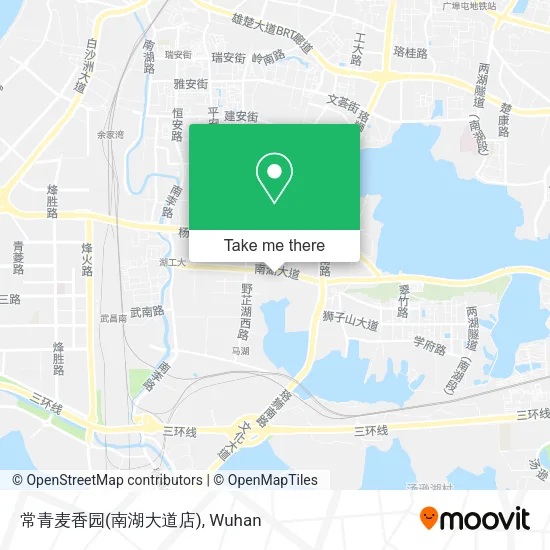 常青麦香园(南湖大道店) map