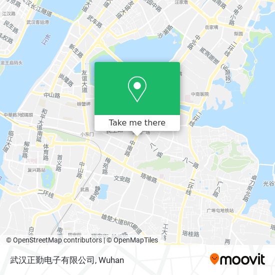 武汉正勤电子有限公司 map