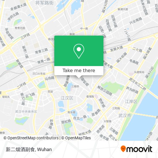 新二烟酒副食 map