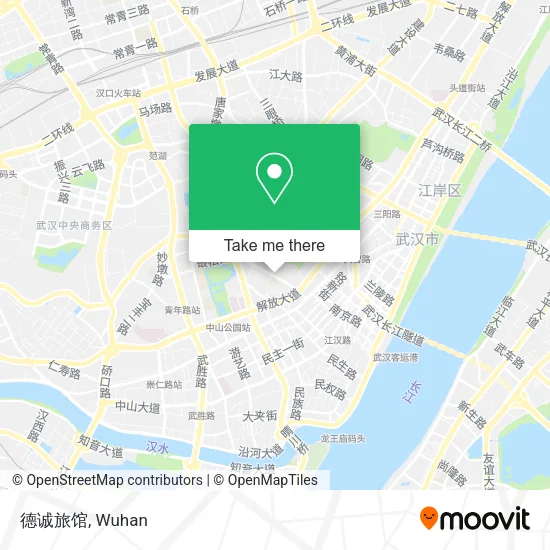德诚旅馆 map