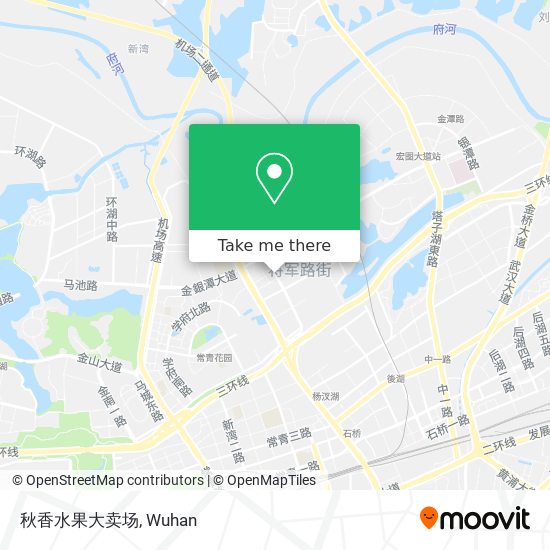 秋香水果大卖场 map