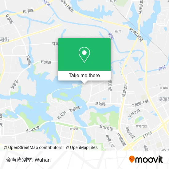 金海湾别墅 map