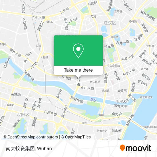 南大投资集团 map