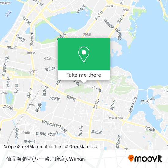 仙品海参坊(八一路帅府店) map