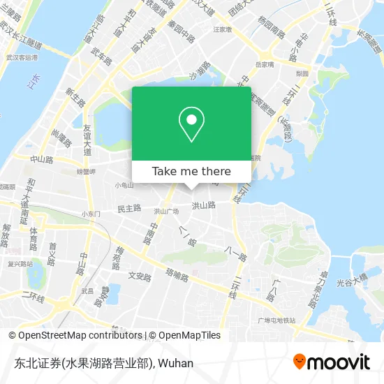 东北证券(水果湖路营业部) map