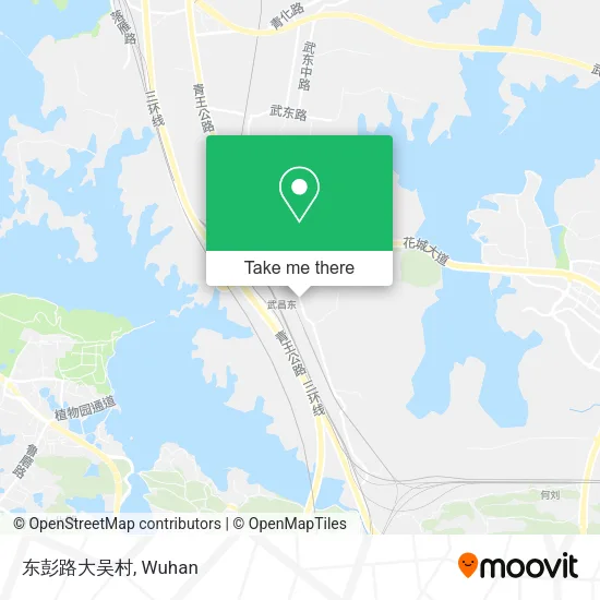 东彭路大吴村 map