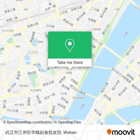 武汉市江岸区华顺副食批发部 map