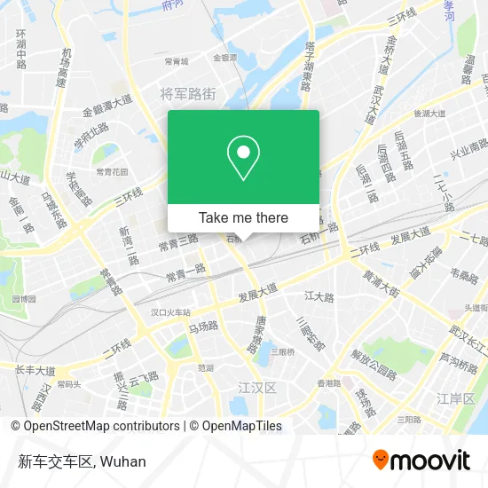 新车交车区 map