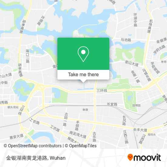 金银湖南黄龙港路 map