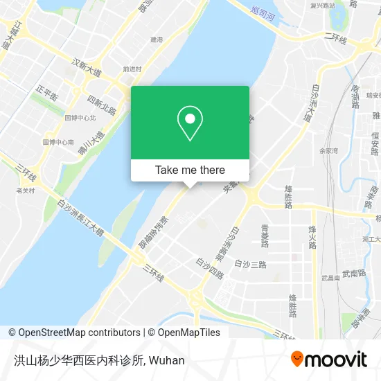 洪山杨少华西医内科诊所 map