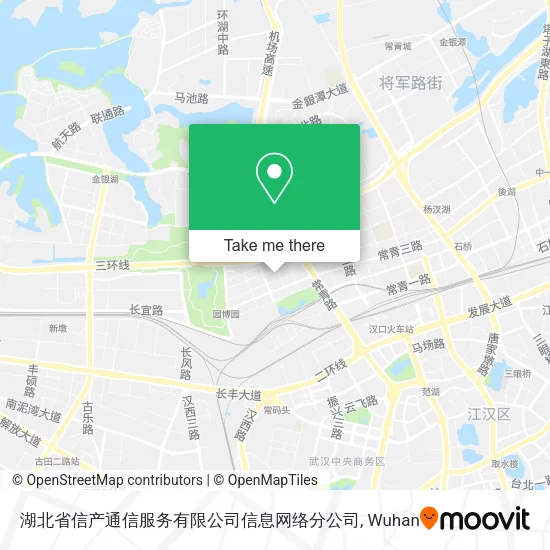 湖北省信产通信服务有限公司信息网络分公司 map