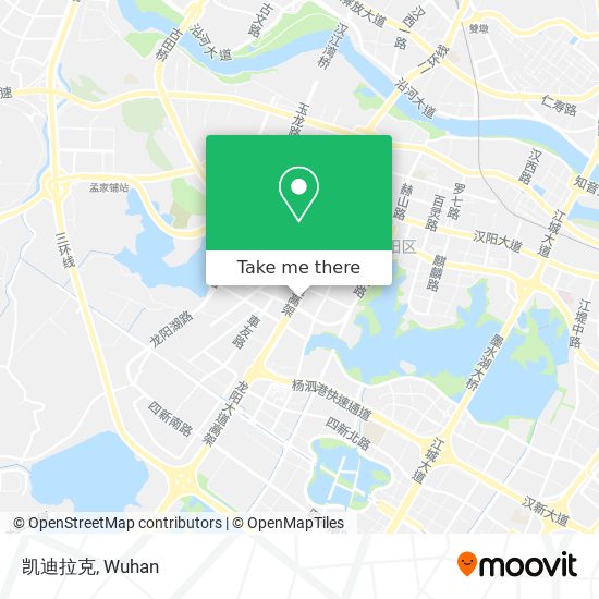凯迪拉克 map