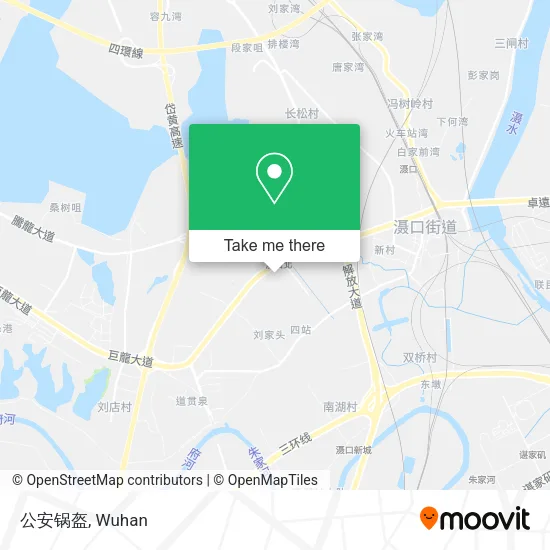 公安锅盔 map