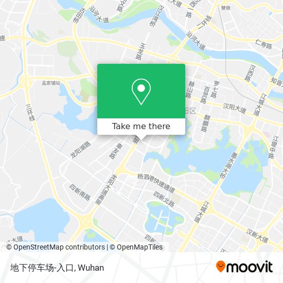 地下停车场-入口 map