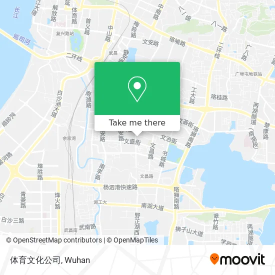 体育文化公司 map
