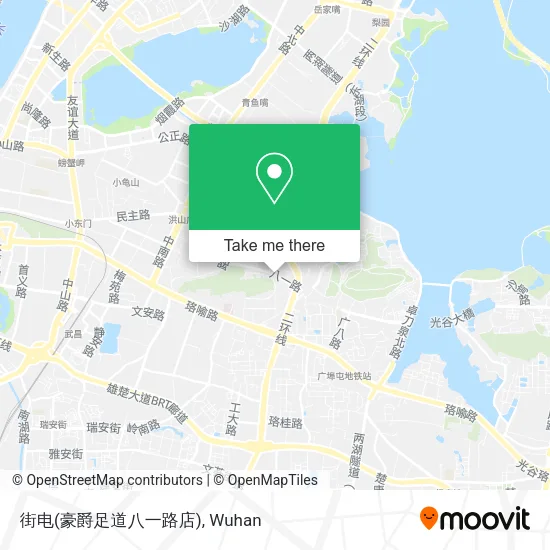 街电(豪爵足道八一路店) map