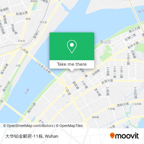 大华铂金郦府-11栋 map