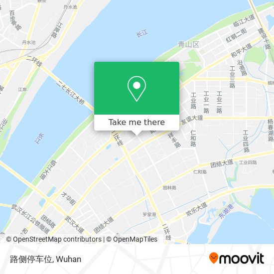 路侧停车位 map