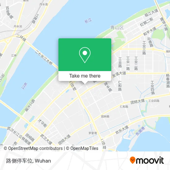 路侧停车位 map