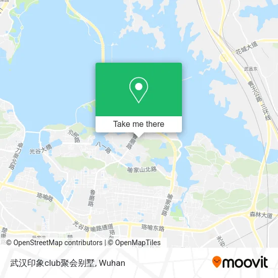 武汉印象club聚会别墅 map