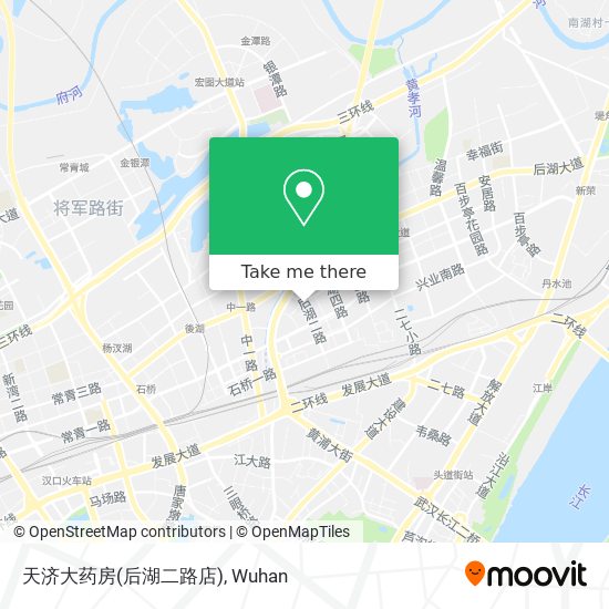 天济大药房(后湖二路店) map