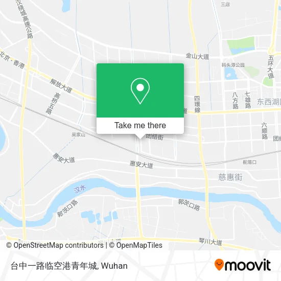 台中一路临空港青年城 map