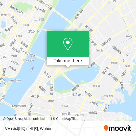 VV+车联网产业园 map