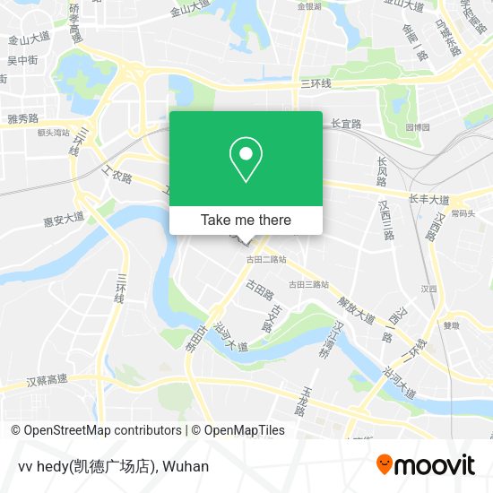 vv hedy(凯德广场店) map