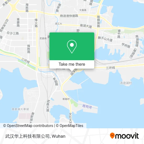 武汉华上科技有限公司 map