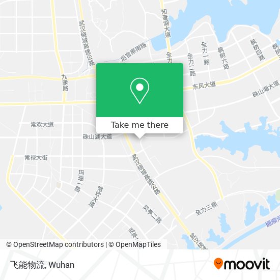 飞能物流 map