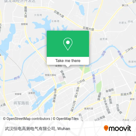 武汉恒电高测电气有限公司 map