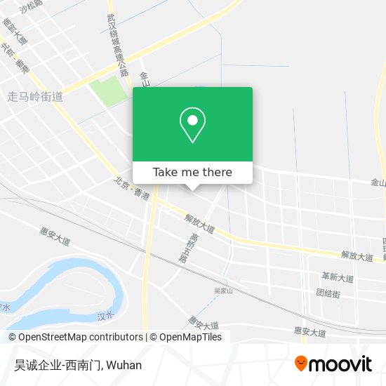 昊诚企业-西南门 map