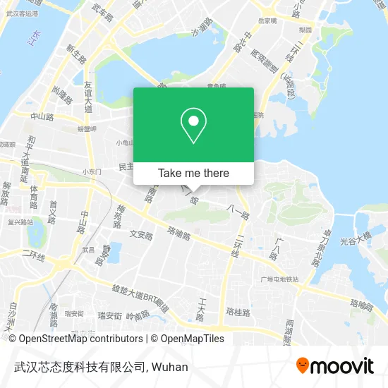 武汉芯态度科技有限公司 map