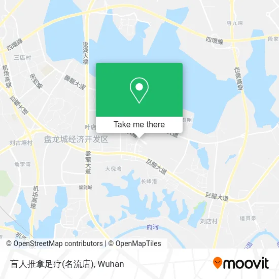 盲人推拿足疗(名流店) map