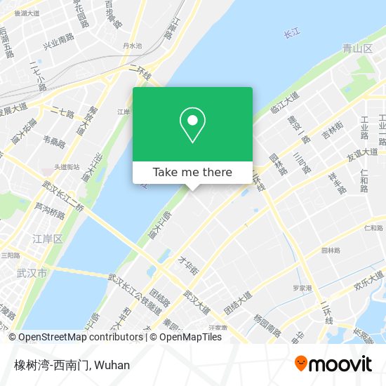 橡树湾-西南门 map