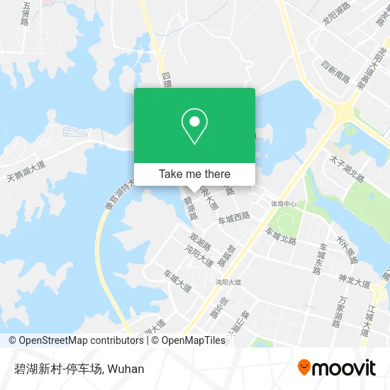 碧湖新村-停车场 map