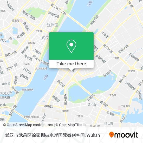 武汉市武昌区徐家棚街水岸国际微创空间 map