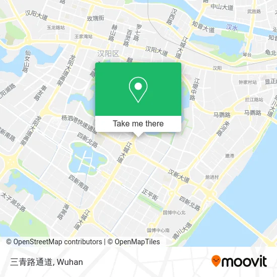 三青路通道 map