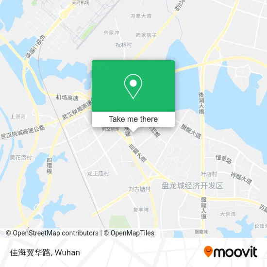 佳海翼华路 map