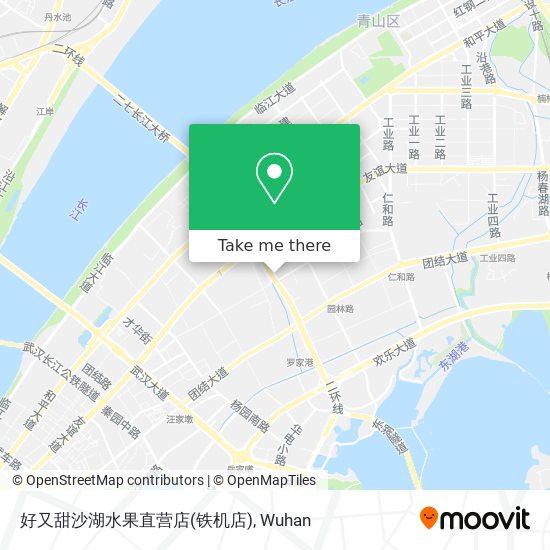 好又甜沙湖水果直营店(铁机店) map
