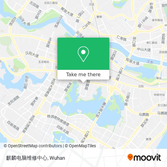麒麟电脑维修中心 map