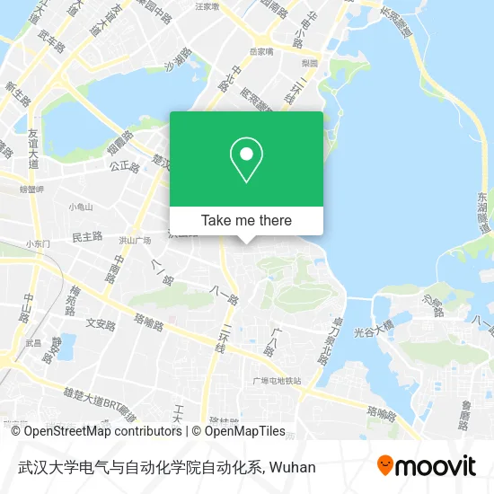 武汉大学电气与自动化学院自动化系 map