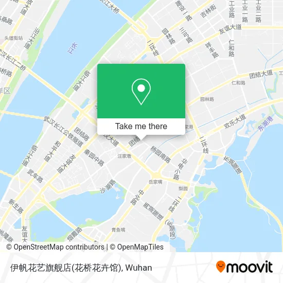 伊帆花艺旗舰店(花桥花卉馆) map
