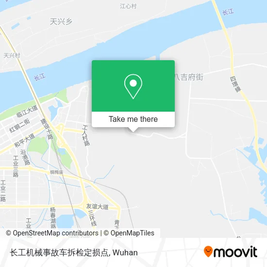 长工机械事故车拆检定损点 map