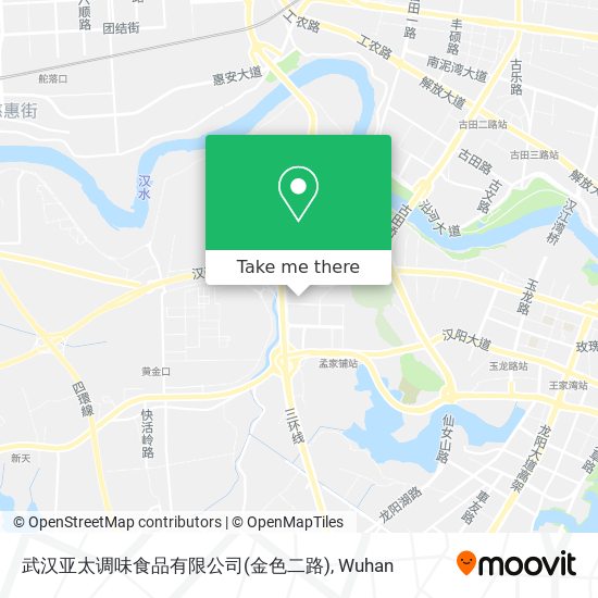 武汉亚太调味食品有限公司(金色二路) map